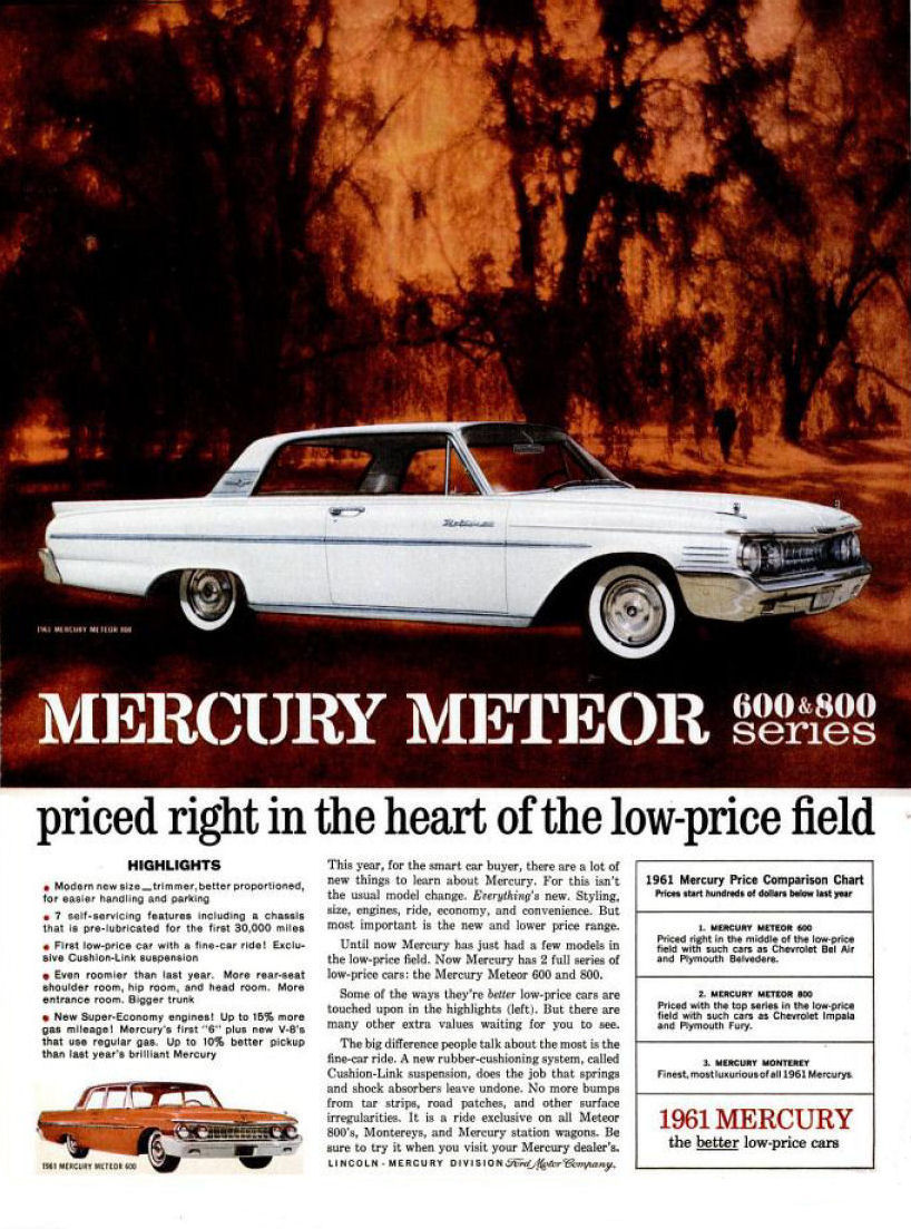 1961 Mercury 8
